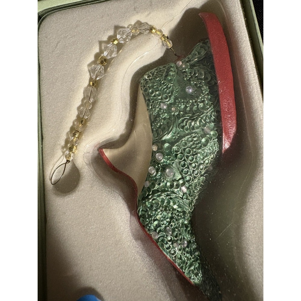 Just the Right Shoe by Raine Sparkles 2003 Ornament 2nd Annual Bejeweled New